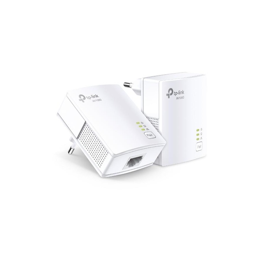Kit Powerline AV1000 1 Porta Gbit Plug & Play TL-PA7017 KIT