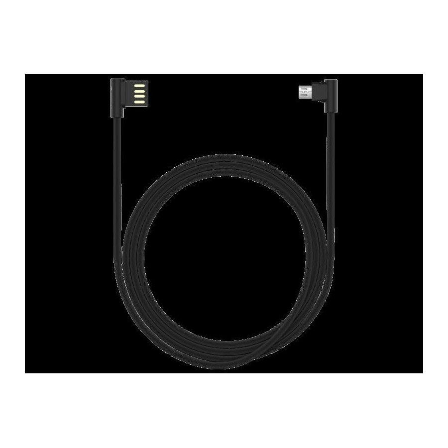 Cavo King USB - M-Usb ad angolo 90° Nero