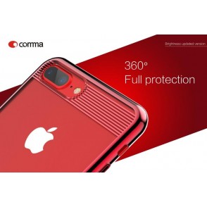 Cover Alta Protezione Brightness per iPhone 7 & 8 Rossa 