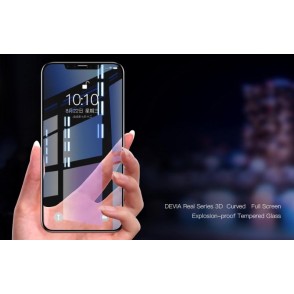 Pellicola vetro temperato Full screen 3D per iPhone Xs Max