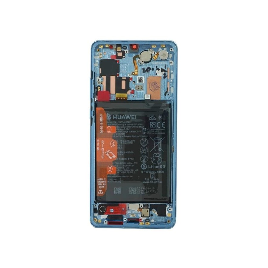 Lcd per Huawei P30 Pro Service Pack 02352PGE Aurora blue