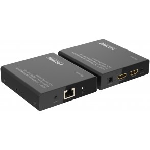 Coppia di Extender HDMI, 70m cavo UTP, 4K@60Hz HDR, Loop-out