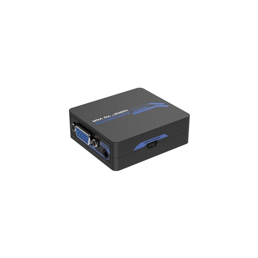 Mini Convertitore attivo da HDMI a VGA+Audio, 1080p