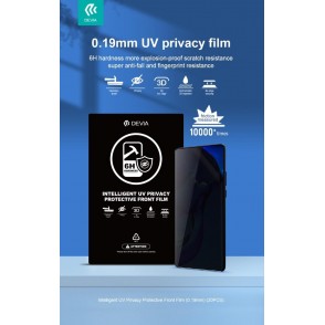 Pellicole Privacy 019mm UV Durezza 6H Ideale schermi Curvi